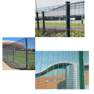 Robust Clear Anti Climb Fence