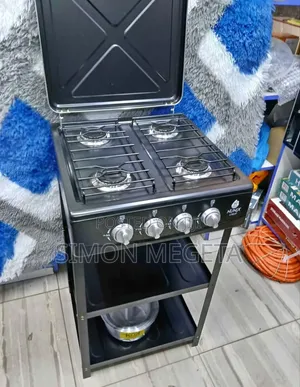 Nunix Full Gas Standing Cooker With Shelves