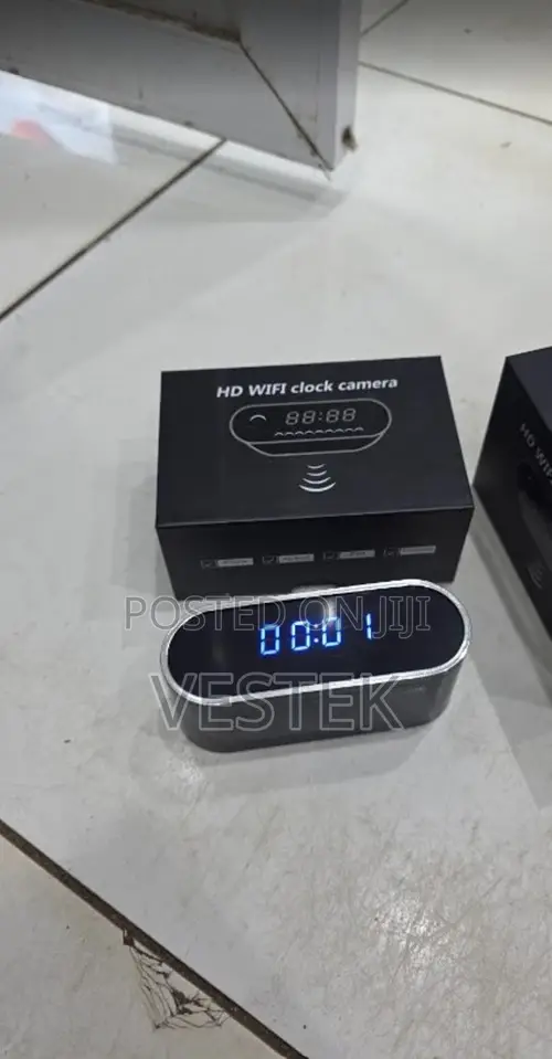 Table Clock Camera Alarm Setting Mini Camera Hd 1080p