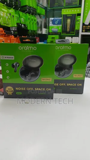 Oraimo Spacebuds 2 Earbuds Anc, Ai Translation Camera Control)