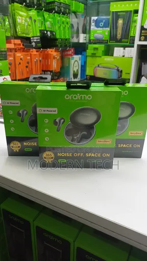 Oraimo Spacebuds 2 TWS Earbuds (52db Anc, Smart Touch Ai Features)