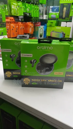Oraimo Spacebuds 2 Hybrid Anc Earbuds – 52db Noise Canceling