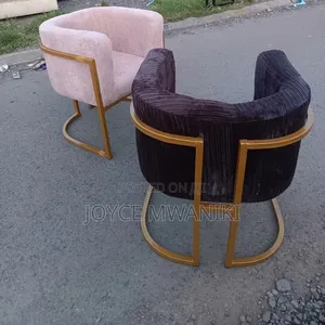 2 Manicure or Styling Seats, Baige and Brown