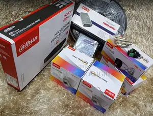 Dahua CCTV Camera 4 Channel Complete Installation Full Kit
