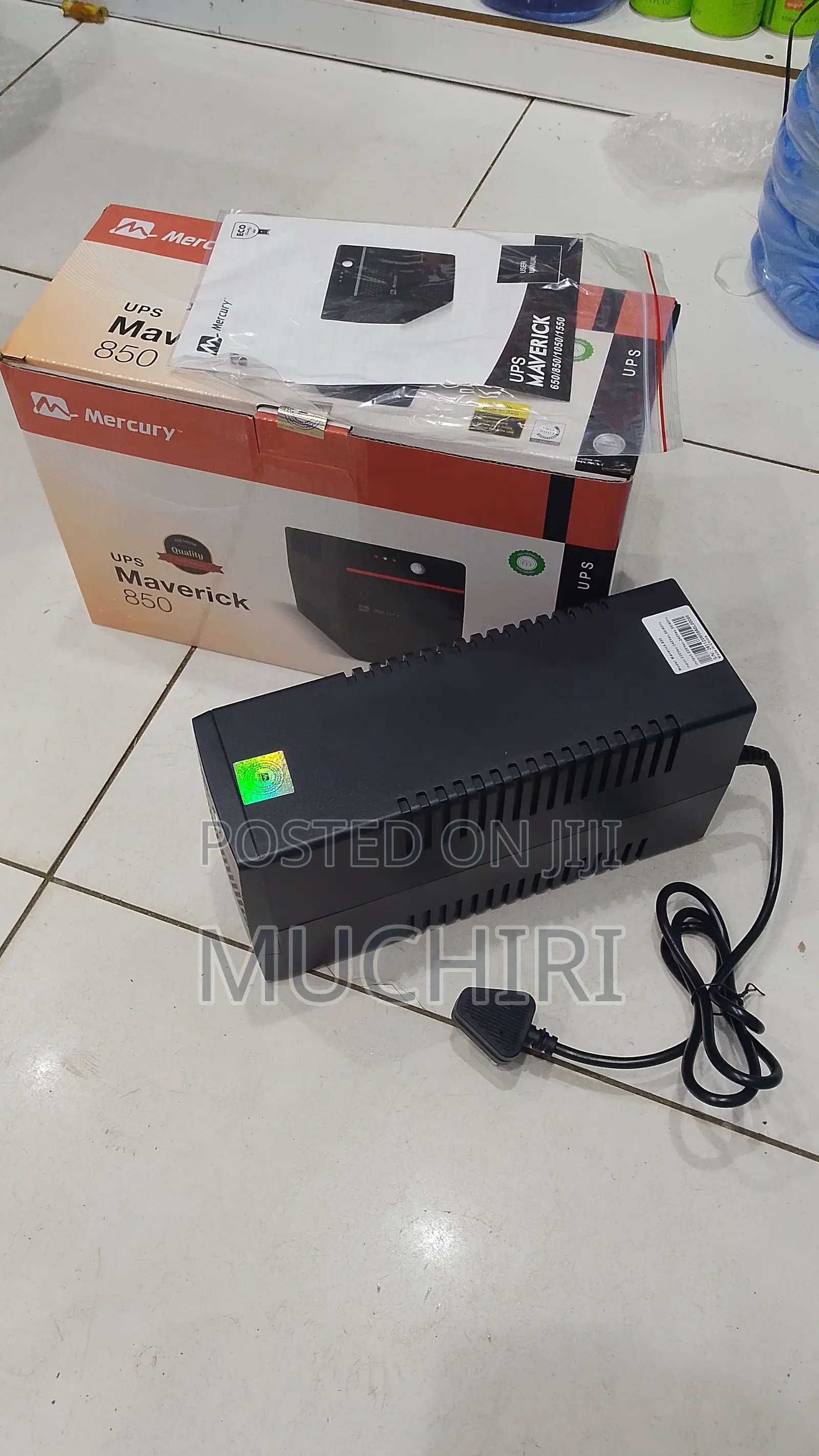 Brand New Maverick Mercury 850va Ups Backup