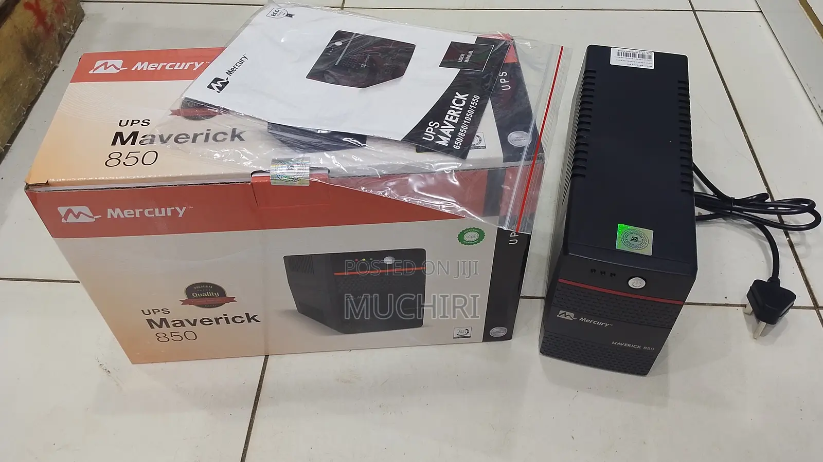 Mercury 850va Ups - CCTV and Desktops Backup