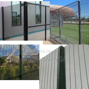 Heavy Duty Clear View Anti Climb Fence