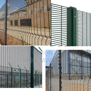 Rigid Clear View Anti Climb Fence