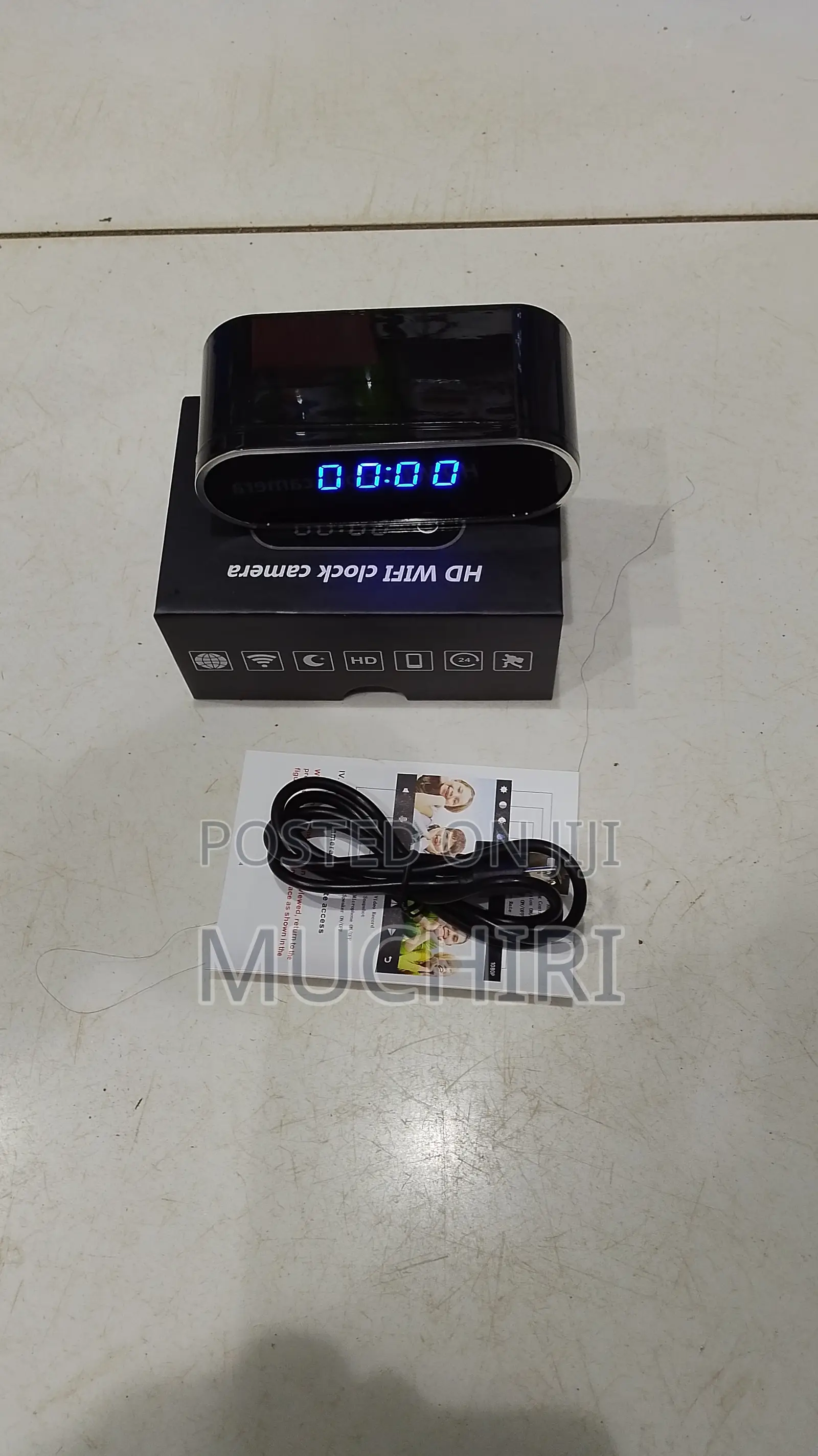 Wifi Clock Hd Spy Camera