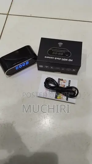 Hidden Spy Wifi Camera With Clock Full Hd