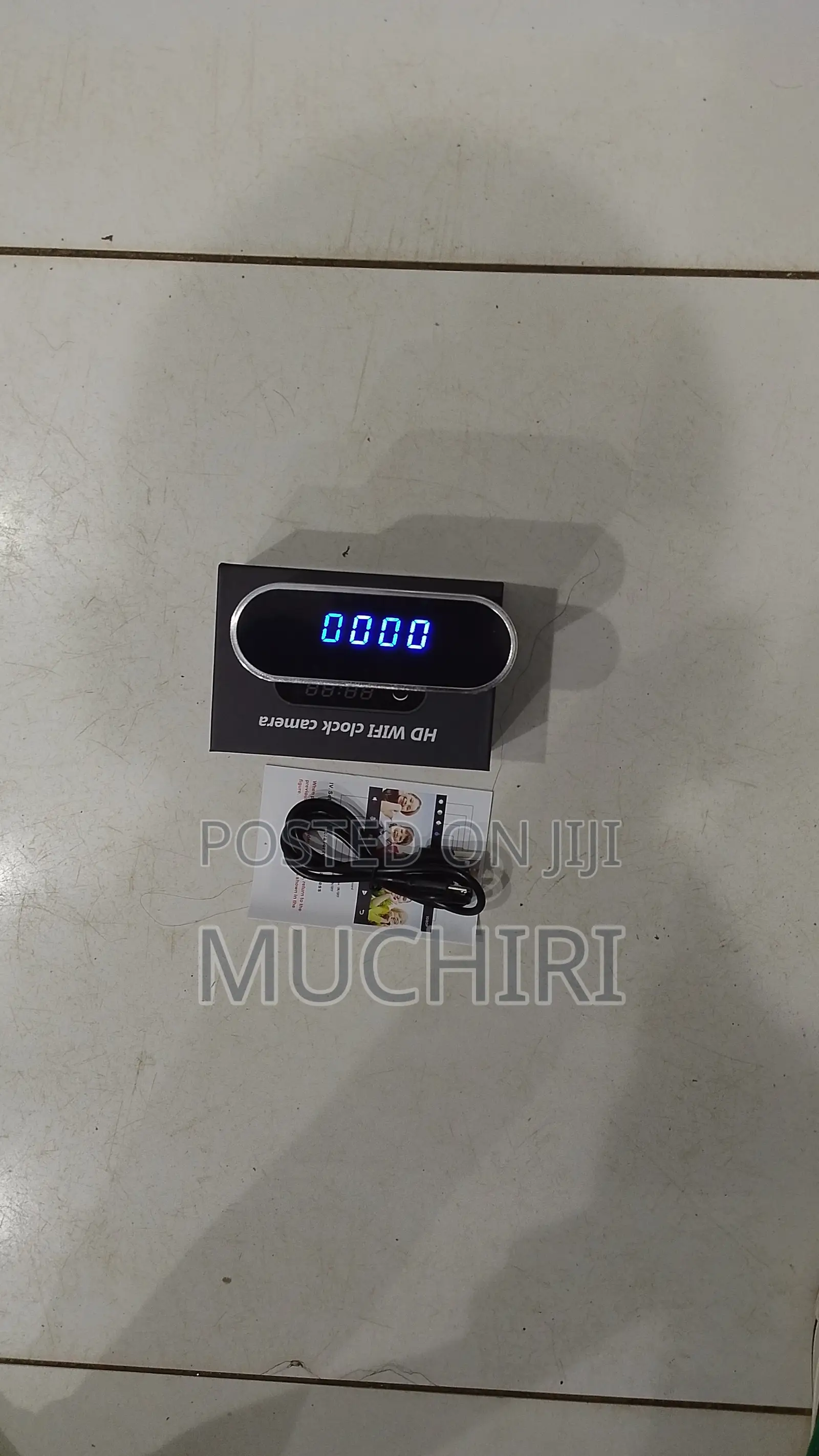 Hd Wifi Clock Camera - Hidden Surveillance Device