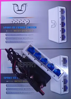 Nonap S105 5-port Fast Ethernet Switch.
