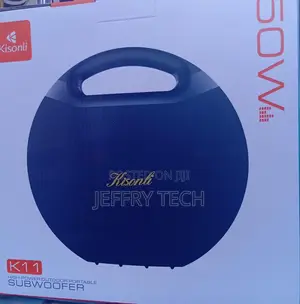 Kisonli , a Portable High-Power Outdoor Subwoofer.