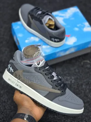 Nike Air Jordan 1 Low Travis Scott "Utopia" Sneakers,