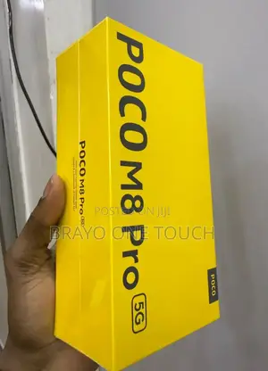 New Xiaomi Poco M8 Pro 256 GB Black