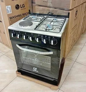 Saratech 60×60 Standing Cooker – 3 Gas + 1 Electric, Electric Oven