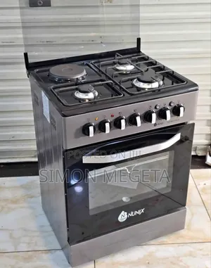 Nunix 60×60 Standing Cooker – Powerful Reliable Kitchen Companion