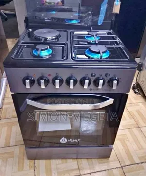 Nunix 60×60 Standing Cooker – Strong Build, Smooth Performance