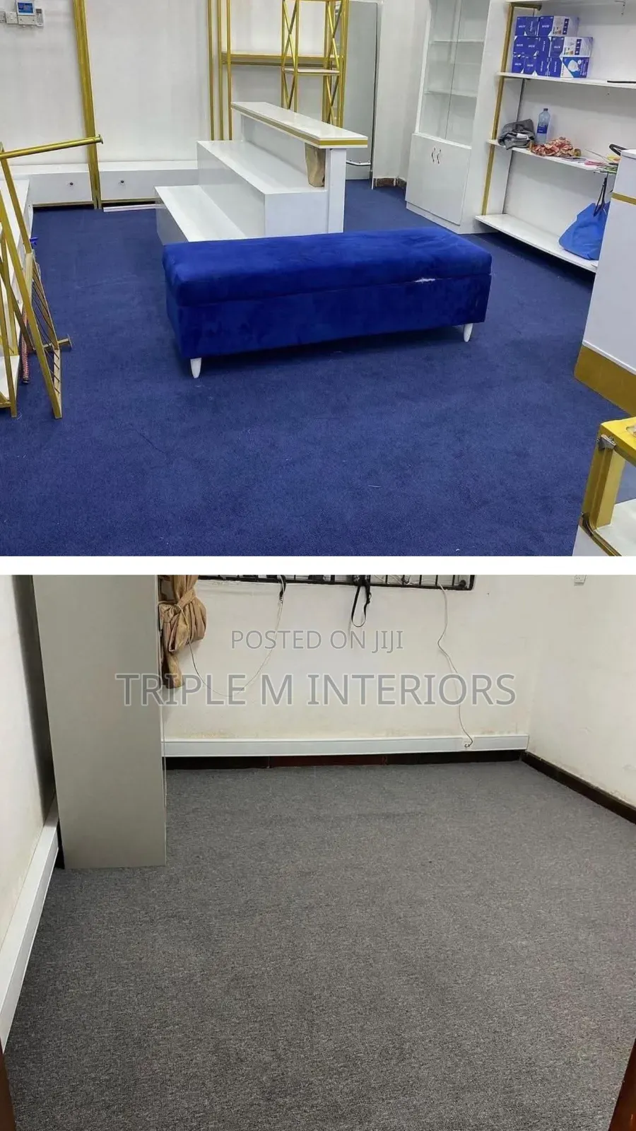 Neatly Structured Delta Carpet for Practical Use