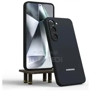 Samsung Galaxy A16 Back Cover Black Silicone Unique Phone Case/Cover