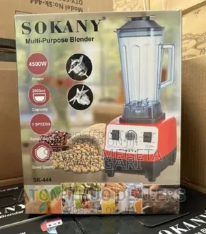 With Grinder. With Warranty Sokanny 2in1 Commercial Blender