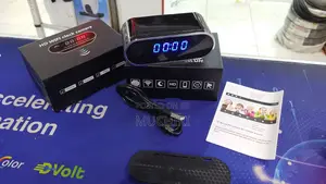 Hd Digital Clock Camera for Home Office Monitoring