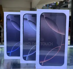 New Apple iPhone 16 Pro Max 256 GB Black