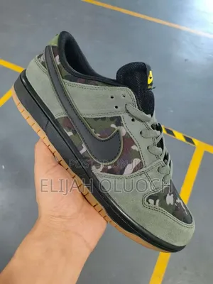  
 Nike Sb Dunk × Camouflage Sizes: 38 – 45
 Quality: