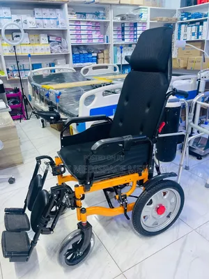 Electric Reclining High Back Wheelchair