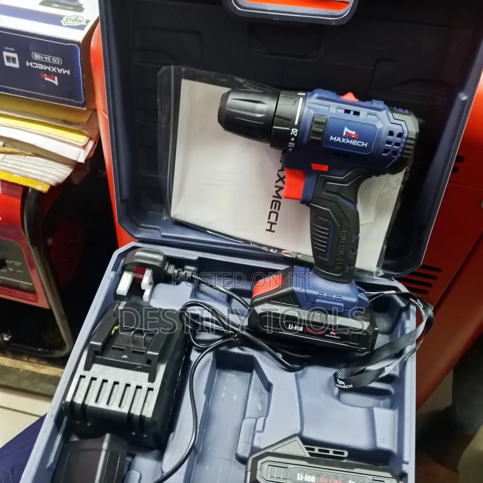 Maxmech Cordless Drill 20v