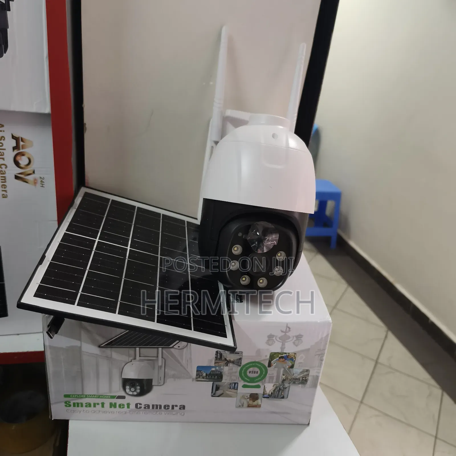 Solar Powered PTZ CCTV 4g CCTV Camera