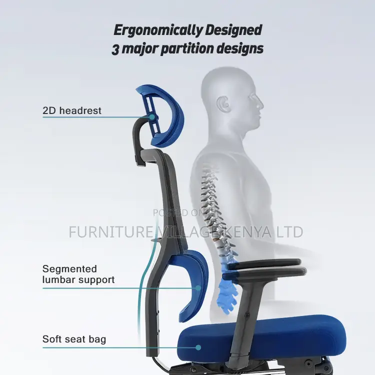 Orthopedic Imported Mesh Reclining Chair