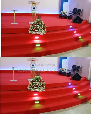Wall to Wall Red Altar Carpets for Church Kiambu