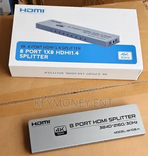 8way 30hz Hdi Splitter 1 in 8 Out