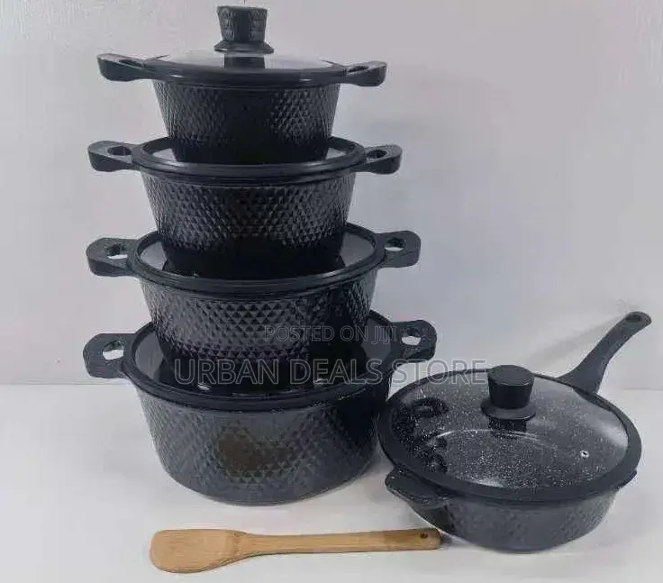 _*Bosch 11pc Cookware With Silicone Lid Covers*_
 *Made in Germany
