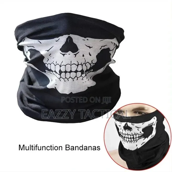Skeleton Balaclava Mask [Free Sleeves]