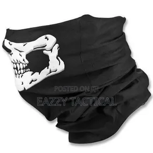 Skeleton Balaclava Mask [Free Sleeves]