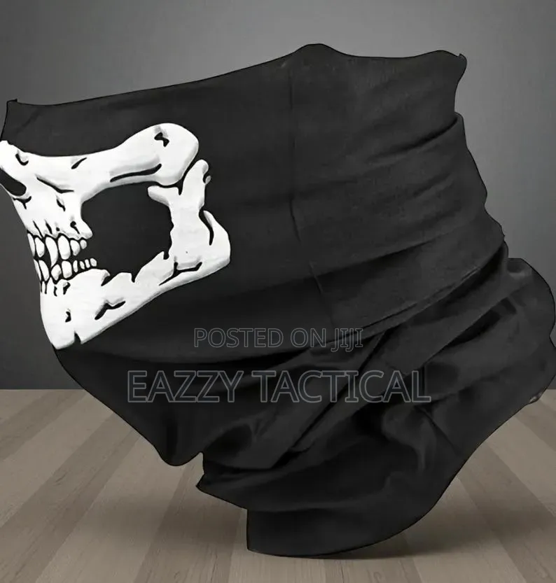Skeleton Balaclava Mask [Free Sleeves]