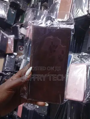 Brown Pu Leather Wallet Case