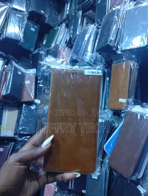 Brown Leather Wallet Flip Case Designed for the Oneplus Nord Ce4