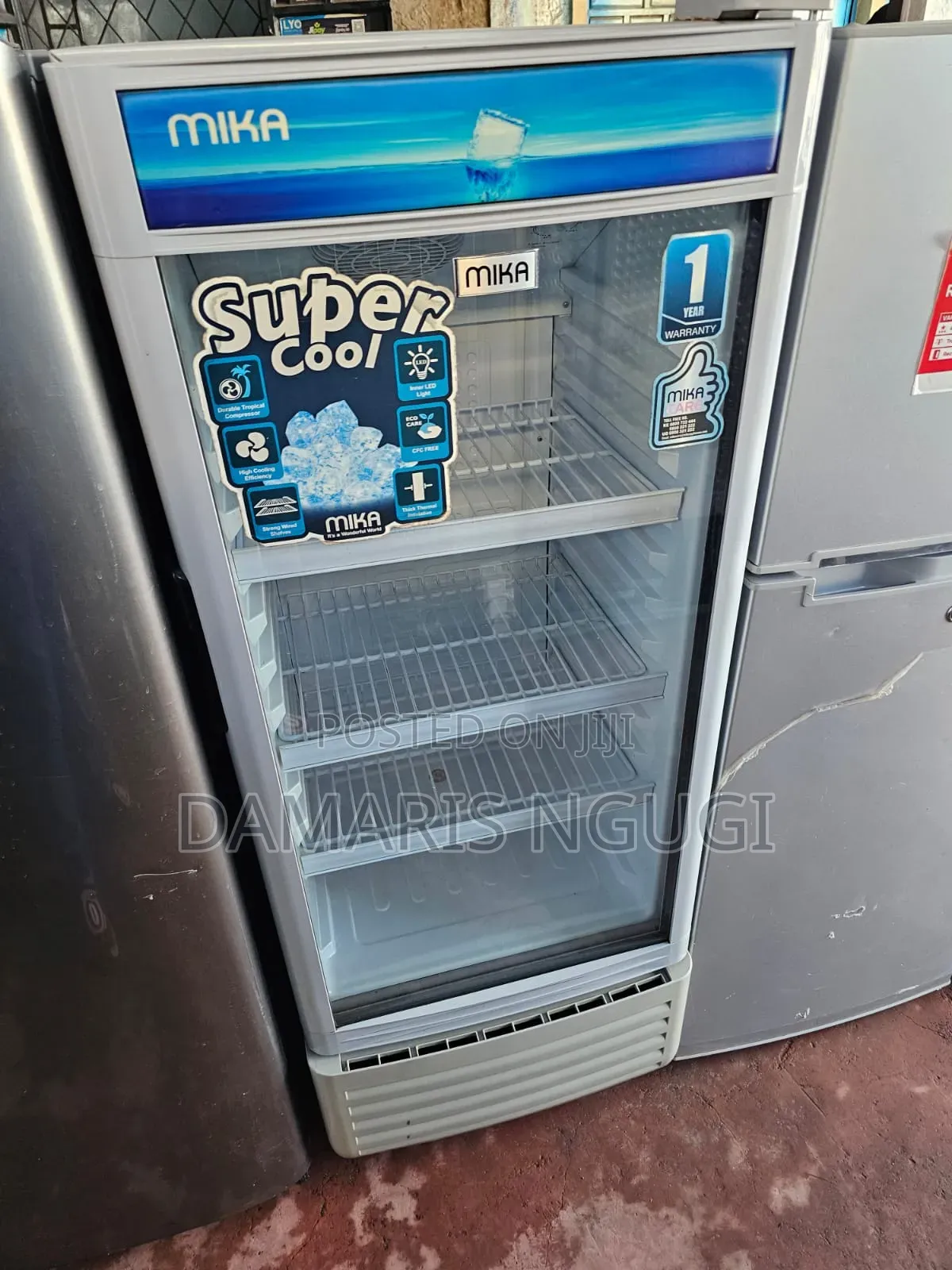 Mika Super Cool Display Fridge