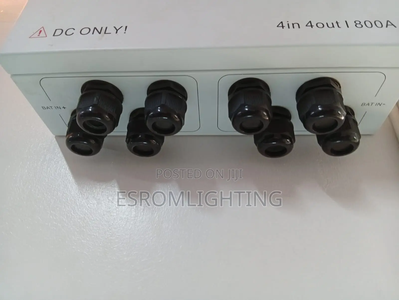 Srne Dc Busbar Box — 4in 4out | 800a