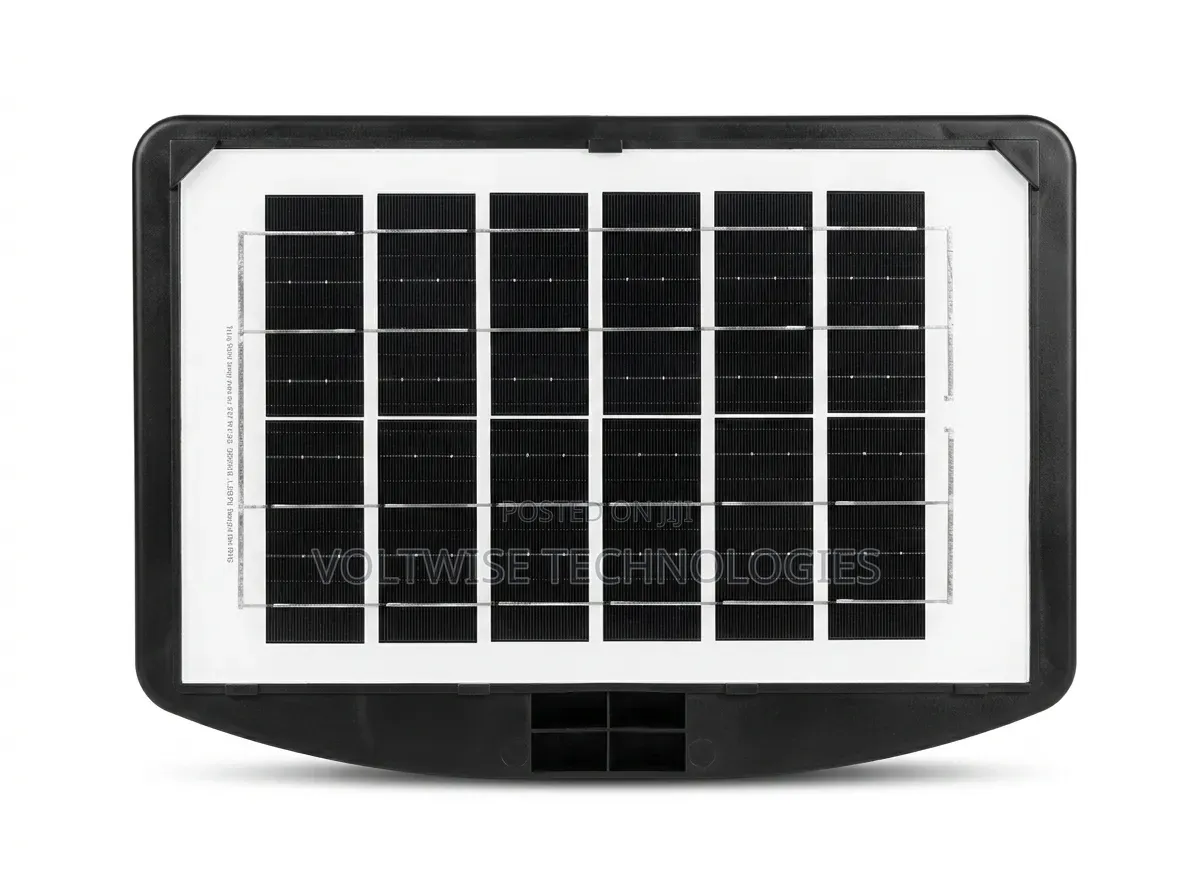 Dual-Panel Integrated Solar Street Lamp With Radar Motion Sensor