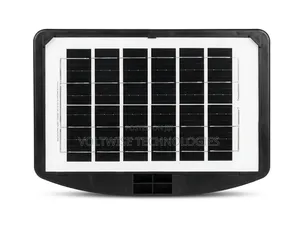 Dual-Panel Integrated Solar Street Lamp With Radar Motion Sensor