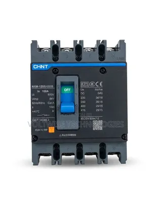Chint NXM-125s/4300b 100a 4-Pole Moulded Case Circuit Breaker (Mccb)