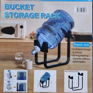 Water Dispenser Bucket Storage Rack