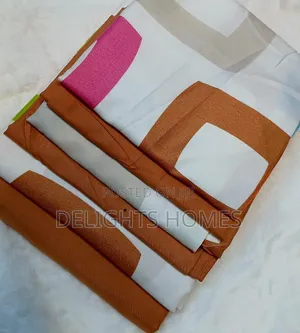 7*8 Soft Cotton Fitted Bedsheets-Br