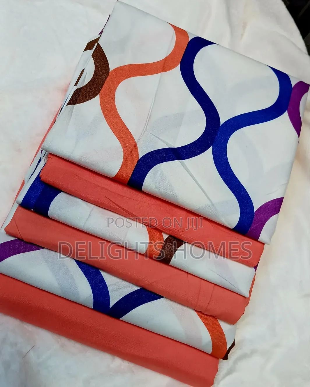 7*8 Soft Cotton Fitted Bedsheets-Br