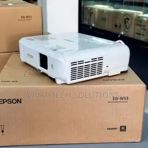4000 Lumens Epson Eb-W53 Projector 3lcd