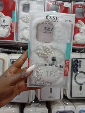 Fluffy White Bunny Phone Case